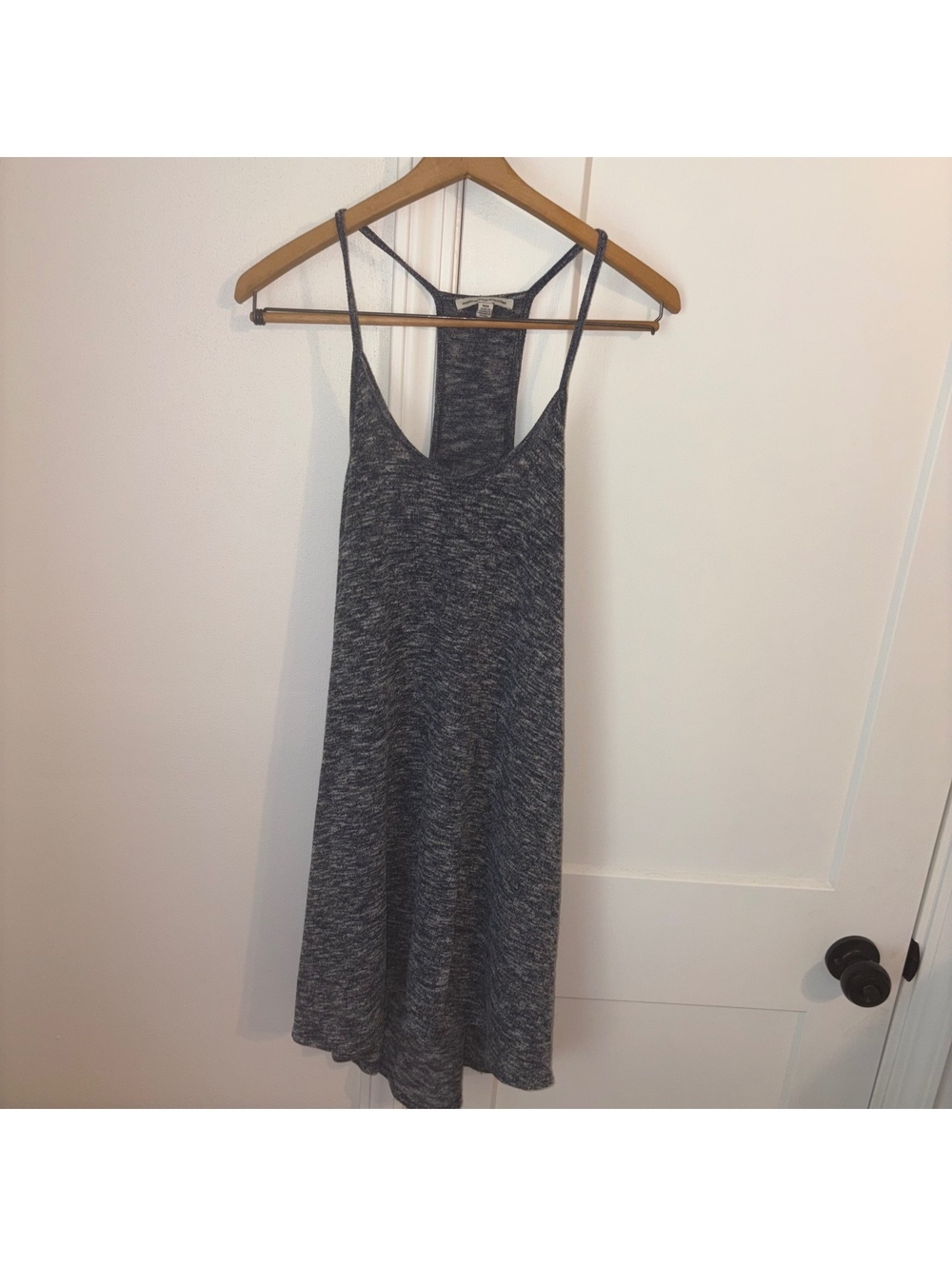 American Eagle Outfitters Woman’s Med Blue Racerback Summer Dress, Size M